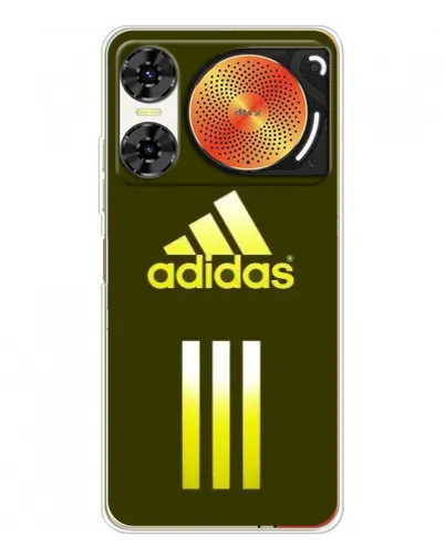 Чехол для ZTE Nubia Music 2 с картинкой «Оливковый градиент Adidas»