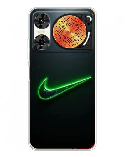 Чехол для ZTE Nubia Music 2 с картинкой «Неоновый контур Nike» Чехол для ZTE Nubia Music 2 с картинкой «Неоновый контур Nike»