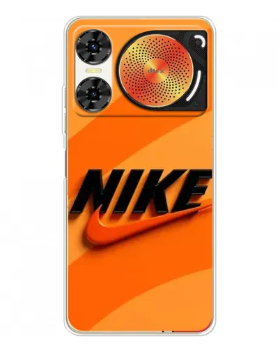Чехол для ZTE Nubia Music 2 с картинкой «Оранжевый драйв Nike» Чехол для ZTE Nubia Music 2 с картинкой «Оранжевый драйв Nike»