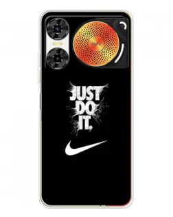 Чехол для ZTE Nubia Music 2 с картинкой «Текстовый принт Nike» Чехол для ZTE Nubia Music 2 с картинкой «Текстовый принт Nike»