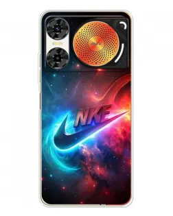 Чехол для ZTE Nubia Music 2 с картинкой «Огненный логотип Nike» Чехол для ZTE Nubia Music 2 с картинкой «Огненный логотип Nike»