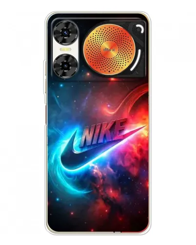 Чехол для ZTE Nubia Music 2 с картинкой «Огненный логотип Nike» Чехол для ZTE Nubia Music 2 с картинкой «Огненный логотип Nike»