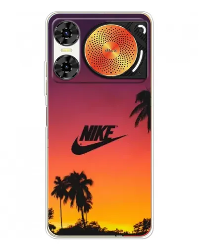 Чехол для ZTE Nubia Music 2 с картинкой «Nike на закате солнца» Чехол для ZTE Nubia Music 2 с картинкой «Nike на закате солнца»