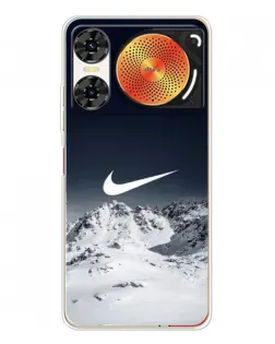 Чехол для ZTE Nubia Music 2 с картинкой «Nike — зимние горы» Чехол для ZTE Nubia Music 2 с картинкой «Nike — зимние горы»