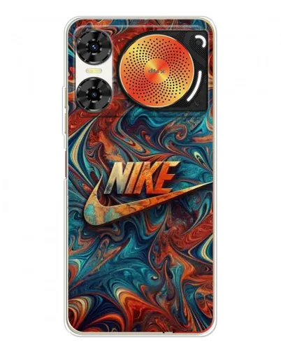 Чехол для ZTE Nubia Music 2 с картинкой «Nike в абстракции» Чехол для ZTE Nubia Music 2 с картинкой «Nike в абстракции»