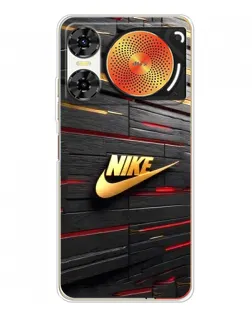 Чехол для ZTE Nubia Music 2 с картинкой «Золотой Nike на металле» Чехол для ZTE Nubia Music 2 с картинкой «Золотой Nike на металле»