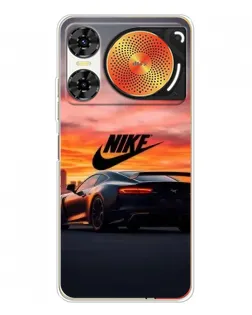 Чехол для ZTE Nubia Music 2 с картинкой «Nike и суперкар» Чехол для ZTE Nubia Music 2 с картинкой «Nike и суперкар»
