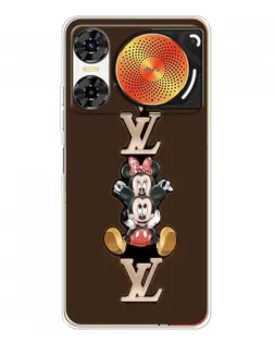 Чехол для ZTE Nubia Music 2 с картинкой «LV и Микки Маус» Чехол для ZTE Nubia Music 2 с картинкой «LV и Микки Маус»