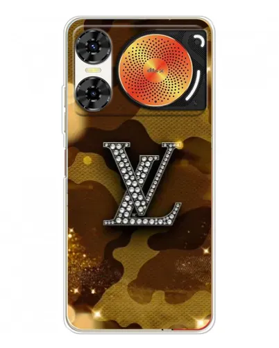 Чехол для ZTE Nubia Music 2 с картинкой «Камуфляжный Louis Vuitton»