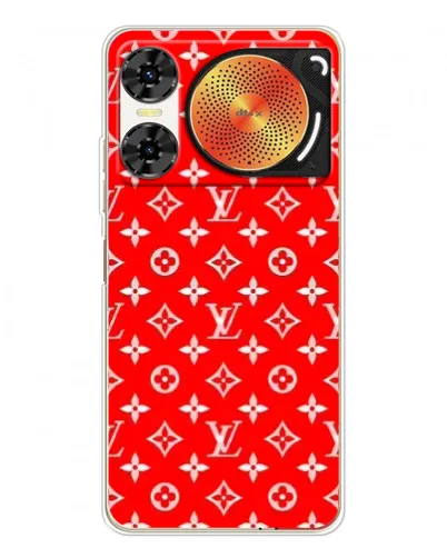 Чехол для ZTE Nubia Music 2 с картинкой «Яркий паттерн LV»