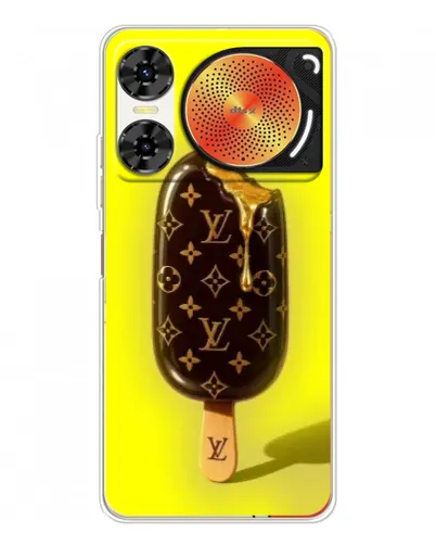 Чехол для ZTE Nubia Music 2 с картинкой «Мороженое от LV»