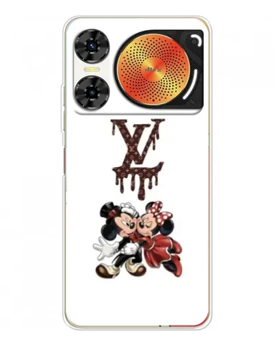 Чехол для ZTE Nubia Music 2 с картинкой «LV и Микки Маус»