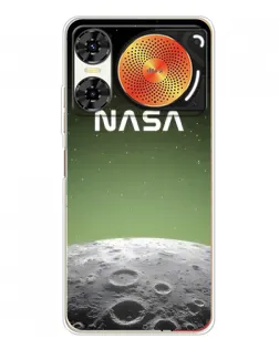 Чехол для ZTE Nubia Music 2 с картинкой «NASA — лунный градиент» Чехол для ZTE Nubia Music 2 с картинкой «NASA — лунный градиент»