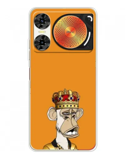 Чехол для ZTE Nubia Music 2 с картинкой «Золотая обезьяна Bored Ape» Чехол для ZTE Nubia Music 2 с картинкой «Золотая обезьяна Bored Ape»