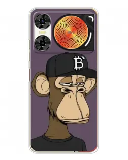 Чехол для ZTE Nubia Music 2 с картинкой «Bored Ape в кепке» Чехол для ZTE Nubia Music 2 с картинкой «Bored Ape в кепке»