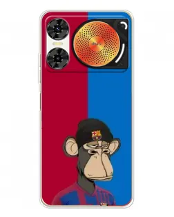 Чехол для ZTE Nubia Music 2 с картинкой «Bored Ape — фанат Барсы» Чехол для ZTE Nubia Music 2 с картинкой «Bored Ape — фанат Барсы»