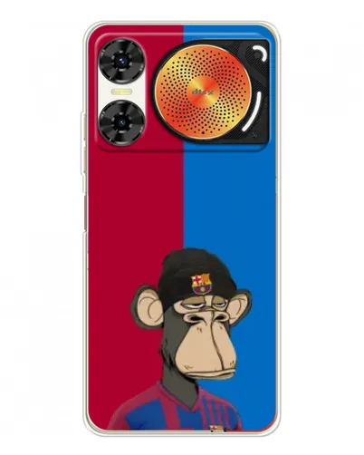 Чехол для ZTE Nubia Music 2 с картинкой «Bored Ape — фанат Барсы» Чехол для ZTE Nubia Music 2 с картинкой «Bored Ape — фанат Барсы»