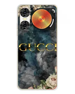 Чехол для ZTE Nubia Music 2 с картинкой «Абстрактные цветы Gucci»