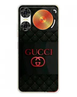 Чехол для ZTE Nubia Music 2 с картинкой «Gucci — стеганый черный»