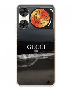 Чехол для ZTE Nubia Music 2 с картинкой «Gucci — морской прибой»