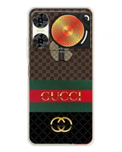 Чехол для ZTE Nubia Music 2 с картинкой «Gucci — брендированный десерт»