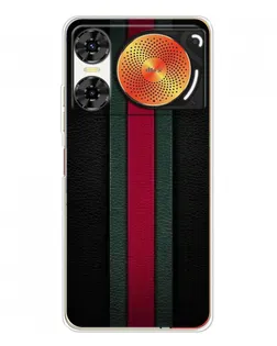 Чехол для ZTE Nubia Music 2 с картинкой «Gucci — неоновая линия»