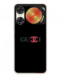 Чехол для ZTE Nubia Music 2 с картинкой «Gucci — красный градиент»