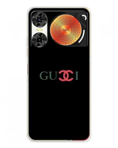 Чехол для ZTE Nubia Music 2 с картинкой «Gucci — красный градиент»