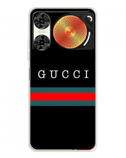 Чехол для ZTE Nubia Music 2 с картинкой «Gucci — красный пояс»