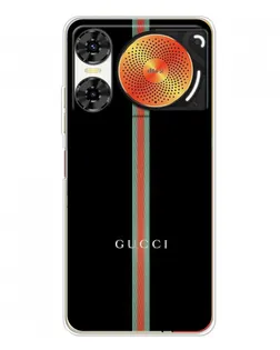 Чехол для ZTE Nubia Music 2 с картинкой «Gucci — строгая линия»