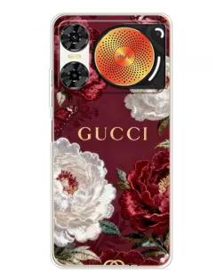 Чехол для ZTE Nubia Music 2 с картинкой «Gucci — бордовые розы»