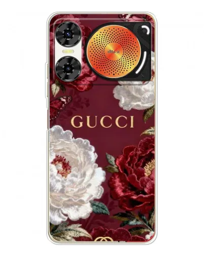 Чехол для ZTE Nubia Music 2 с картинкой «Gucci — бордовые розы» Чехол для ZTE Nubia Music 2 с картинкой «Gucci — бордовые розы»