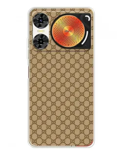 Чехол для ZTE Nubia Music 2 с картинкой «Gucci — классический беж»