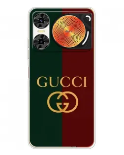 Чехол для ZTE Nubia Music 2 с картинкой «Gucci — темно-зеленый градиент»