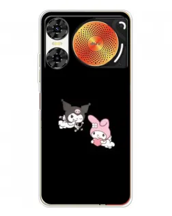 Чехол для ZTE Nubia Music 2 с картинкой «My Melody и Kuromi» Чехол для ZTE Nubia Music 2 с картинкой «My Melody и Kuromi»