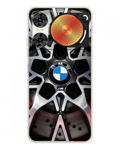 Чехол для ZTE Nubia Music 2 с картинкой «BMW — деталь диска»