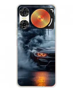 Чехол для ZTE Nubia Music 2 с картинкой «BMW M-Power — абстракция»