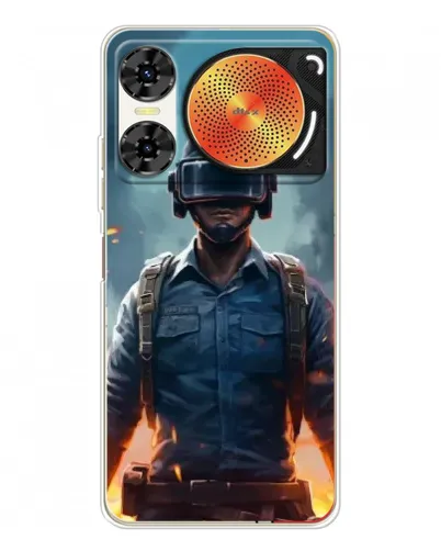 Чехол для ZTE Nubia Music 2 с картинкой «PUBG — реалистичный герой» Чехол для ZTE Nubia Music 2 с картинкой «PUBG — реалистичный герой»