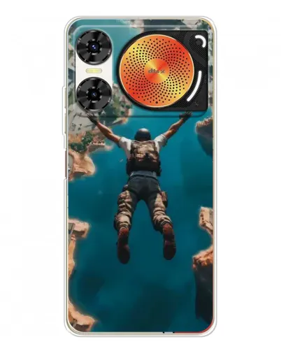 Чехол для ZTE Nubia Music 2 с картинкой «PUBG — свободное падение» Чехол для ZTE Nubia Music 2 с картинкой «PUBG — свободное падение»