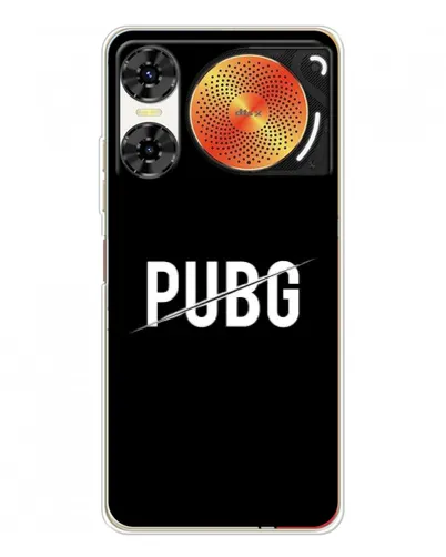Чехол для ZTE Nubia Music 2 с картинкой «PUBG — белый логотип» Чехол для ZTE Nubia Music 2 с картинкой «PUBG — белый логотип»