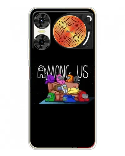 Чехол для ZTE Nubia Music 2 с картинкой «Логотип Among Us» Чехол для ZTE Nubia Music 2 с картинкой «Логотип Among Us»