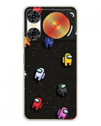 Чехол для ZTE Nubia Music 2 с картинкой «Космический паттерн Among Us» Чехол для ZTE Nubia Music 2 с картинкой «Космический паттерн Among Us»