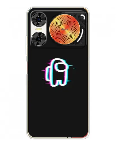 Чехол для ZTE Nubia Music 2 с картинкой «Among Us неон» Чехол для ZTE Nubia Music 2 с картинкой «Among Us неон»