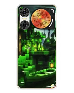 Чехол для ZTE Nubia Music 2 с картинкой «Minecraft лесной пейзаж» Чехол для ZTE Nubia Music 2 с картинкой «Minecraft лесной пейзаж»
