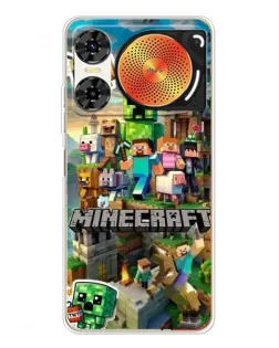 Чехол для ZTE Nubia Music 2 с картинкой «Замок Minecraft» Чехол для ZTE Nubia Music 2 с картинкой «Замок Minecraft»