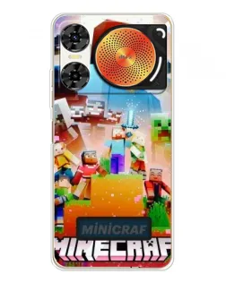 Чехол для ZTE Nubia Music 2 с картинкой «Minecraft герои игры» Чехол для ZTE Nubia Music 2 с картинкой «Minecraft герои игры»