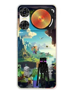 Чехол для ZTE Nubia Music 2 с картинкой «Эндермен в лесу» Чехол для ZTE Nubia Music 2 с картинкой «Эндермен в лесу»