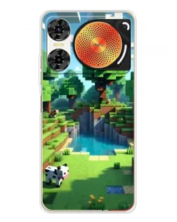 Чехол для ZTE Nubia Music 2 с картинкой «Minecraft летний день» Чехол для ZTE Nubia Music 2 с картинкой «Minecraft летний день»