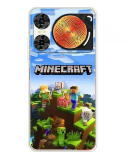 Чехол для ZTE Nubia Music 2 с картинкой «Minecraft классический мир» Чехол для ZTE Nubia Music 2 с картинкой «Minecraft классический мир»