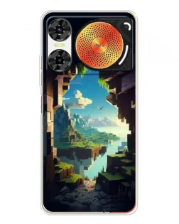 Чехол для ZTE Nubia Music 2 с картинкой «Вид из пещеры» Чехол для ZTE Nubia Music 2 с картинкой «Вид из пещеры»